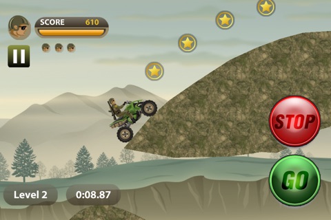 Army Rider Stunt Bike screenshot 3