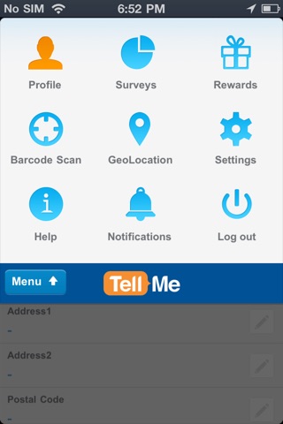 TellMe App screenshot 2