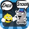 EmoStickers, Stickers vs Emoticons, for Messages