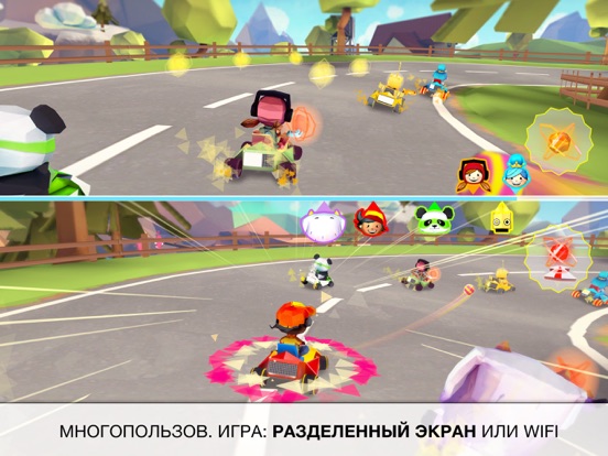 Скачать KING OF KARTS: Веселая гонка