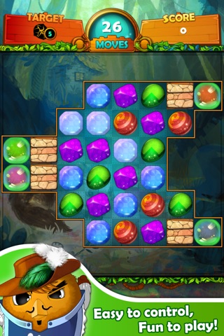 Gem Gem Blitz - match 3 game screenshot 4