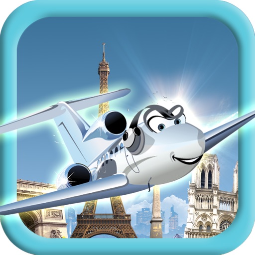 Crazy Airplane Lite - Take the air and fly over the world - Free Version Icon