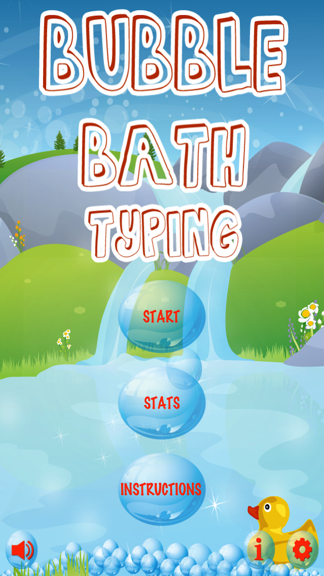 How to cancel & delete Bubble Bath Typing Free from iphone & ipad 1