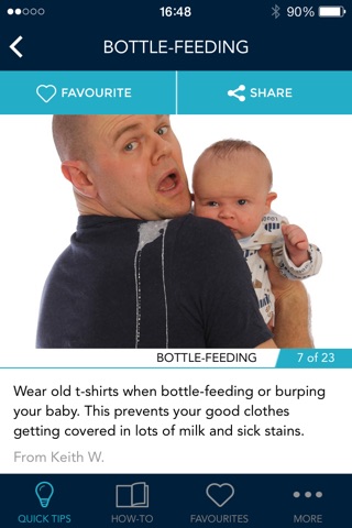 Quick Tips For New Dads screenshot 3