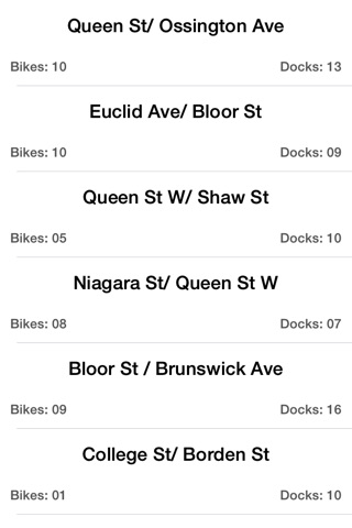 Dock Watcher - Bike sharing availability notifier (BIXI, Cycle Hire, Hubway, Nice Ride) screenshot 2