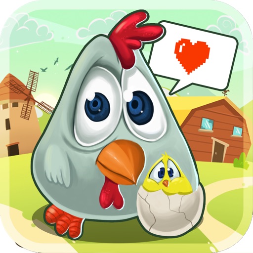 Chicken Loves Egg Lite iOS App