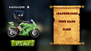 Angry Ninja Girl Rider - Hot new motorbike racing game 1.2 IOS -