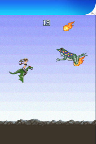 Slappy Kira - Flappy Dragon Warrior screenshot 2