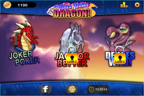 Video Poker Dragon screenshot 2