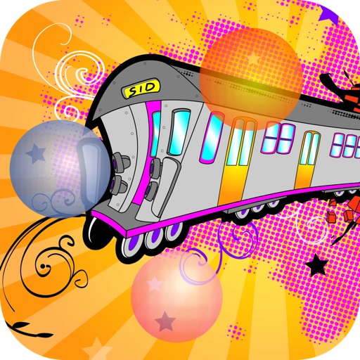 A Buble traffic in the railway PRO icon