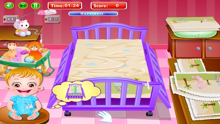 Baby Bed Time Game screenshot-4