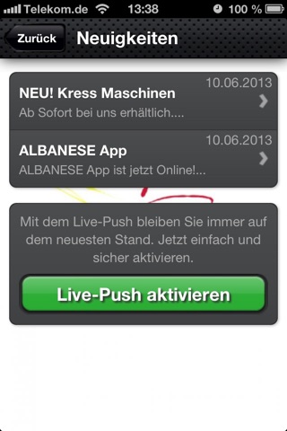 ALBANESE® Baumaterialien AG screenshot 3