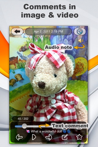 Awesome Photo Calendar + Memo & Audio Recording screenshot 2