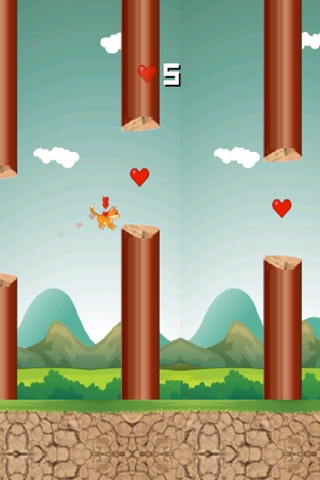 Flappy Tiger - An amazing adventure in the pipe and wildfire kingdom screenshot 4