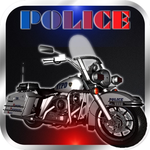 Xtreme Police Moto Racer Chase Smash 3D Icon