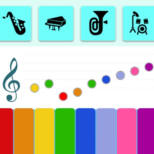 Tap A Tune - Kids Music Maker iOS App