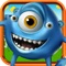 Download this cute and fun blue zombie mutant running game