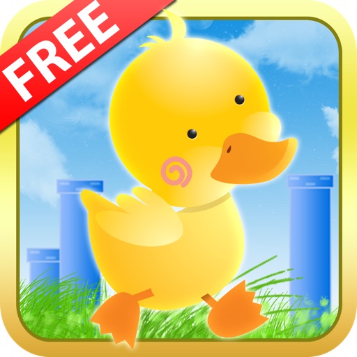 A Fun Game Duck Run - Adventure of a Flappy Tiny Snow Bird