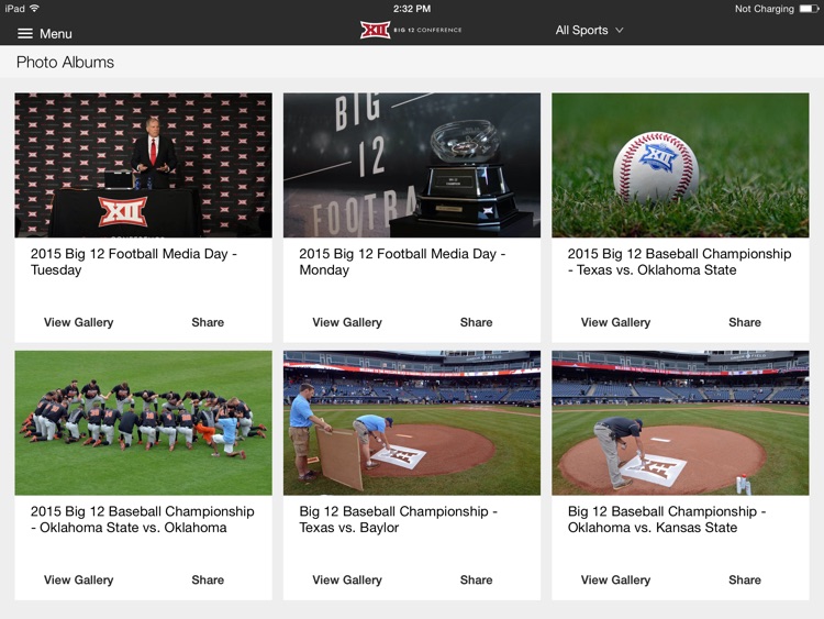 Big 12 Sports for iPad 2015
