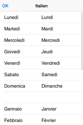 Days of the Week and Months of the Year in 7 Languages - from Monday to December screenshot 4