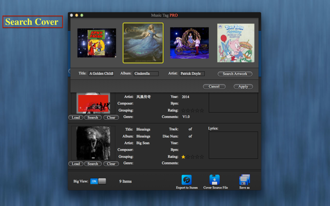 ‎Music Tag Edit - Batch ID3 Editor Screenshot