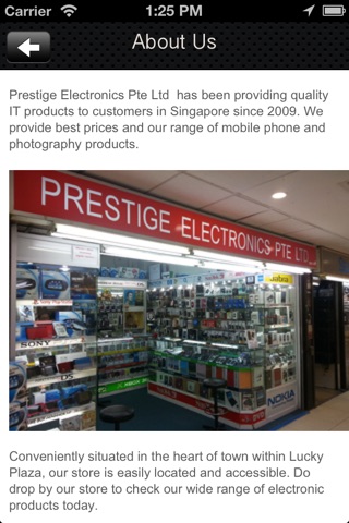 Prestige Electronics screenshot 3