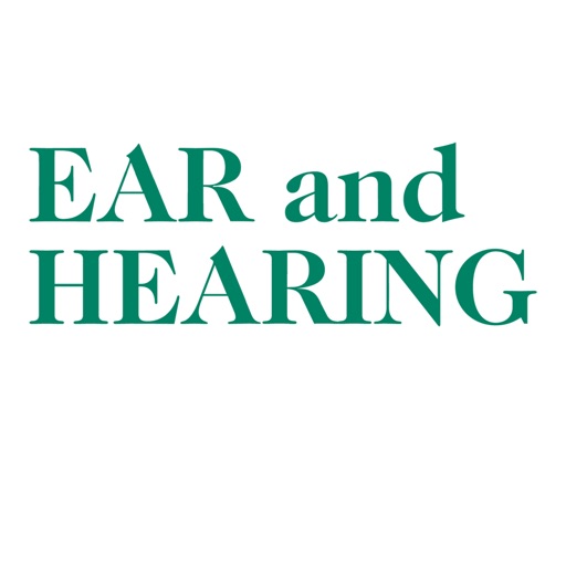 Ear and Hearing icon