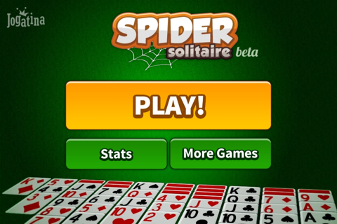 Spider Solitaire Jogatina screenshot 2