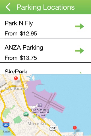 Airport Parking USA screenshot 2