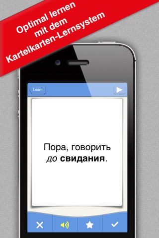 Russisch Start – 500 Wörter + 500 Sätze screenshot 3