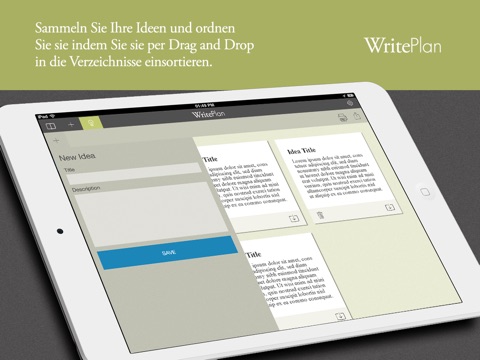 Writeplan - Plan and Write your Books screenshot 2