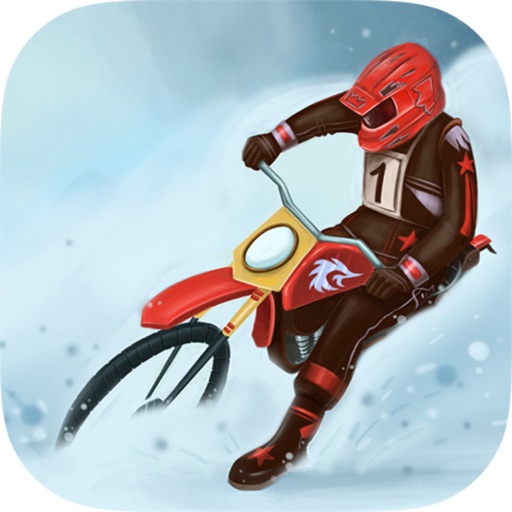 Winter Motocross 3D - Ice Chase Deluxe iOS App