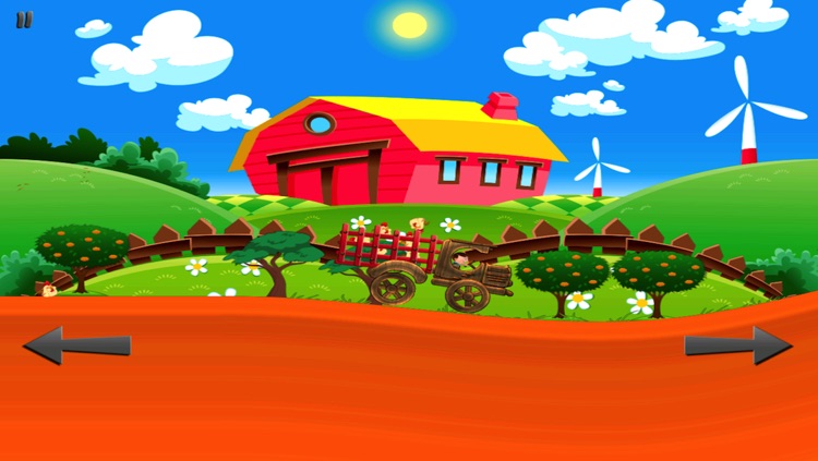 A Chicken Farm - My Tiny Tractor Racing Game for Kids