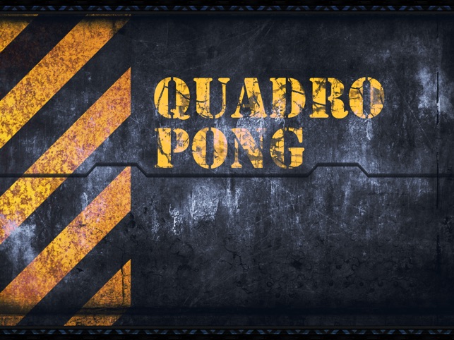 Quadro pong - 4 player arcade game