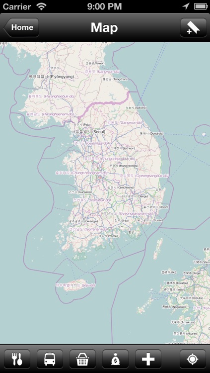 Offline South Korea Map - World Offline Maps