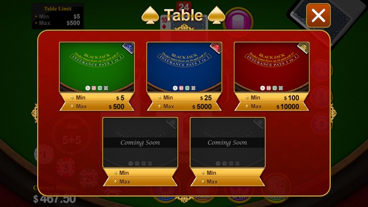 Blackjack 21 for 2014 screenshot-4