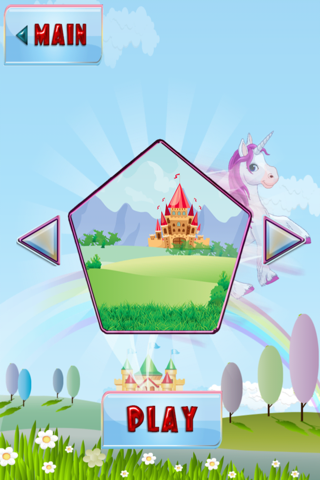 Pretty Little Unicorn Rush: Rainbow Pony Games for Girls screenshot 2