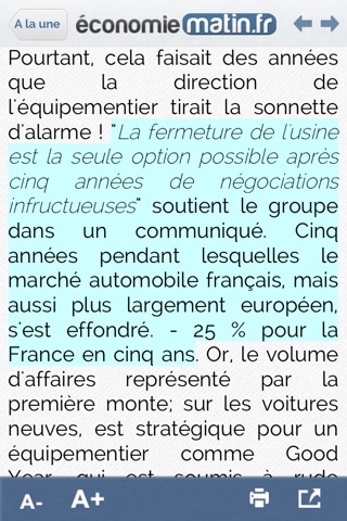 Economie Matin Newsstand screenshot 4