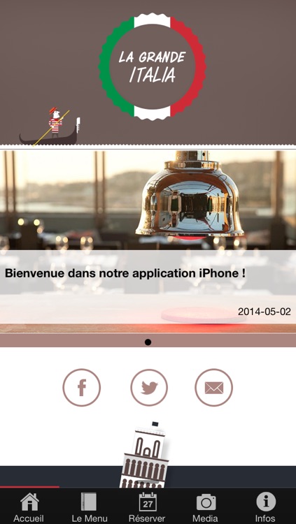 La Grande Italia - restaurant Escale Borely Marseille