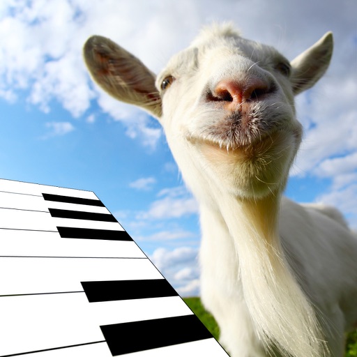 Goat Farm Animated 3D Piano Icon