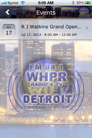 88.1 FM WHPR screenshot 2