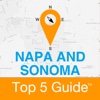 Top5 Napa and Sonoma - Free Travel Guide and Map