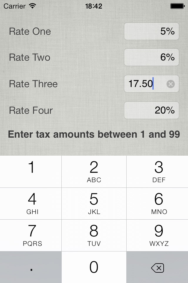 V.A.T. Calculator screenshot 3
