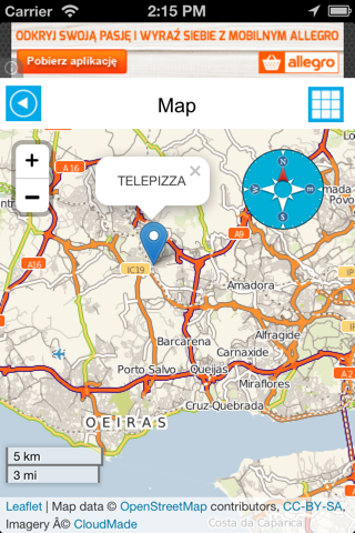 Portugal offline road map. Free edition with Lisboa, Porto, Faro, Lagos screenshot 4