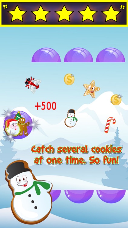Cookie Catch - Fun Christmas Catching Game screenshot-3