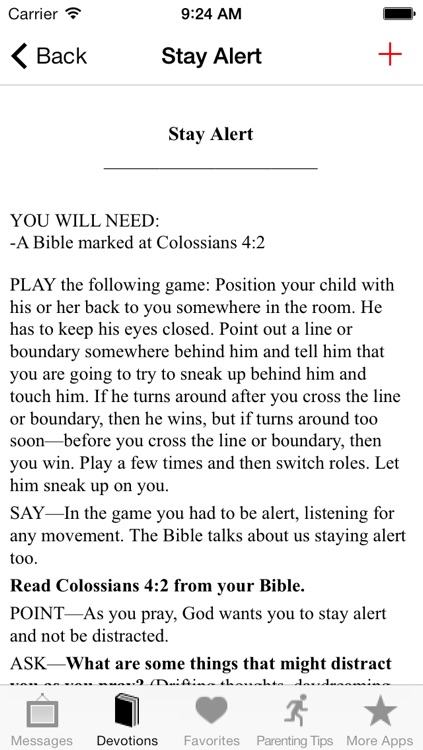Family Action Pack Devotions