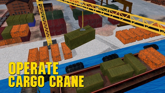 Cargo Crane Transporter Sim