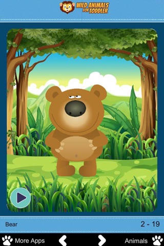 Wild Animals for Toddler screenshot 3