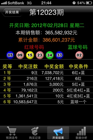 双色球宝典 screenshot 4