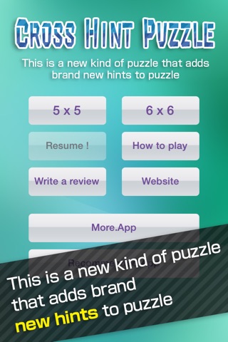 Cross Hint Puzzle screenshot 2